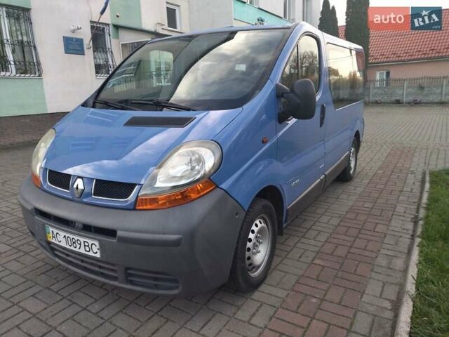Синий Рено Трафик, объемом двигателя 1.9 л и пробегом 197 тыс. км за 6900 $, фото 13 на Automoto.ua