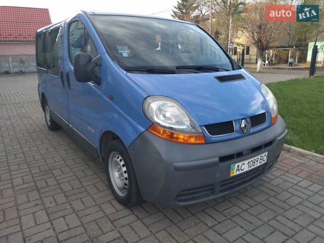 Синий Рено Трафик, объемом двигателя 1.9 л и пробегом 197 тыс. км за 6900 $, фото 22 на Automoto.ua