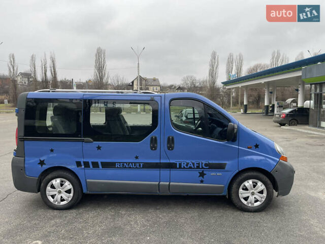 Синій Рено Трафік, об'ємом двигуна 1.9 л та пробігом 284 тис. км за 7000 $, фото 3 на Automoto.ua