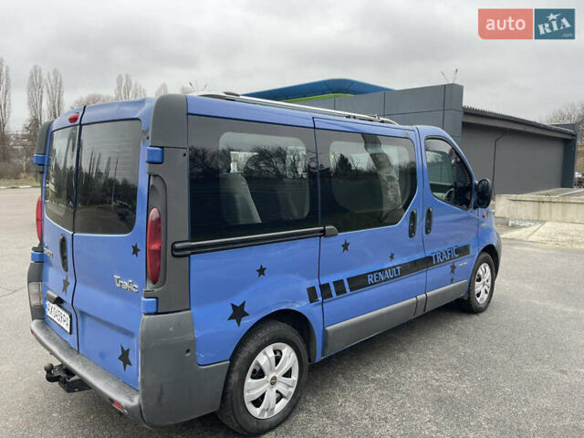 Синій Рено Трафік, об'ємом двигуна 1.9 л та пробігом 284 тис. км за 7000 $, фото 4 на Automoto.ua
