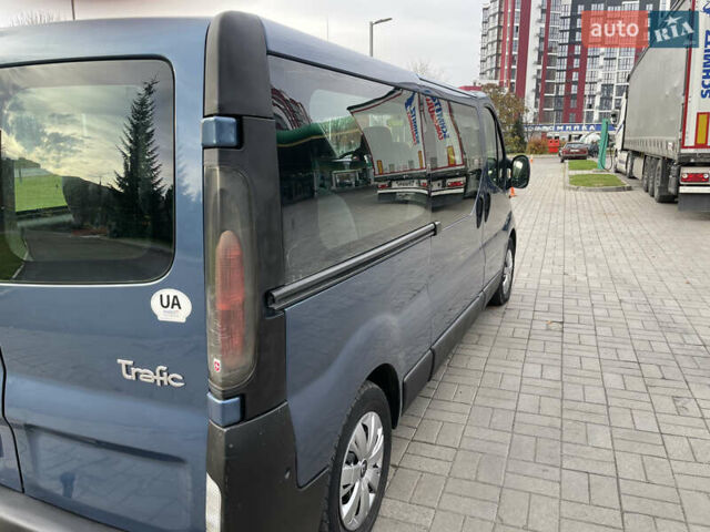 Синий Рено Трафик, объемом двигателя 1.9 л и пробегом 455 тыс. км за 7400 $, фото 6 на Automoto.ua