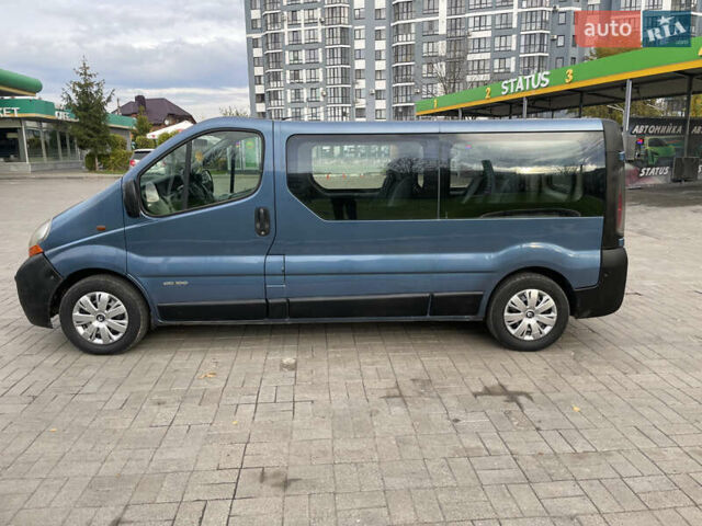 Синий Рено Трафик, объемом двигателя 1.9 л и пробегом 455 тыс. км за 7400 $, фото 3 на Automoto.ua