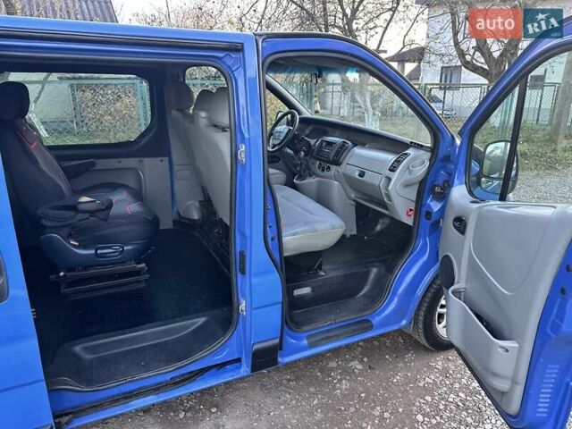 Синій Рено Трафік, об'ємом двигуна 1.9 л та пробігом 390 тис. км за 5950 $, фото 14 на Automoto.ua