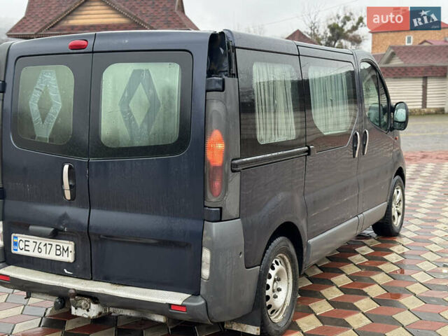 Синий Рено Трафик, объемом двигателя 1.9 л и пробегом 410 тыс. км за 5400 $, фото 6 на Automoto.ua