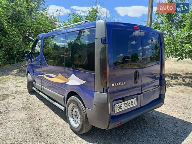 Синий Рено Трафик, объемом двигателя 1.87 л и пробегом 455 тыс. км за 6650 $, фото 8 на Automoto.ua