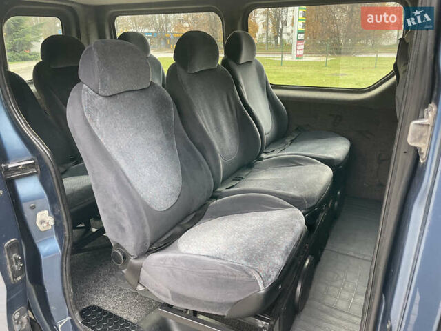 Синий Рено Трафик, объемом двигателя 1.9 л и пробегом 455 тыс. км за 7400 $, фото 9 на Automoto.ua