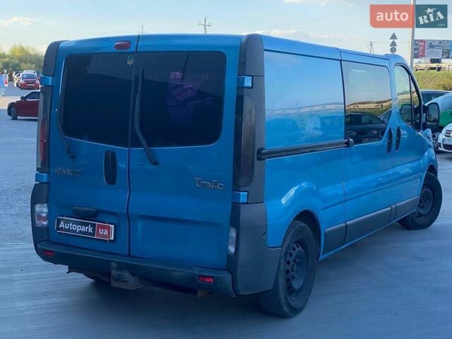 Синій Рено Трафік, об'ємом двигуна 2.5 л та пробігом 518 тис. км за 7640 $, фото 6 на Automoto.ua