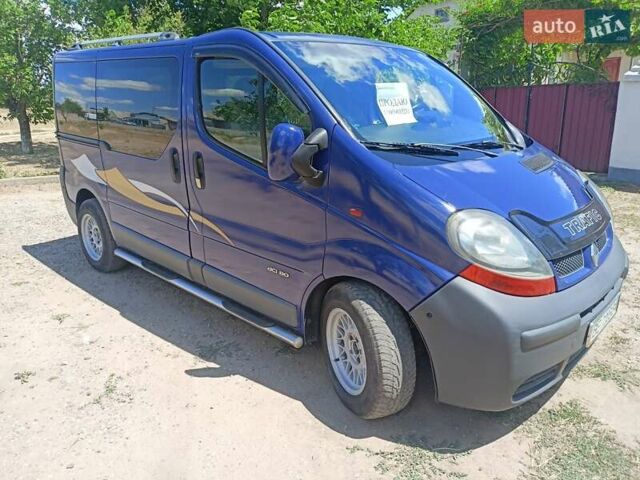 Синий Рено Трафик, объемом двигателя 1.87 л и пробегом 455 тыс. км за 6650 $, фото 6 на Automoto.ua