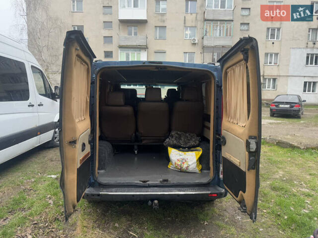 Синій Рено Трафік, об'ємом двигуна 1.9 л та пробігом 550 тис. км за 7900 $, фото 1 на Automoto.ua