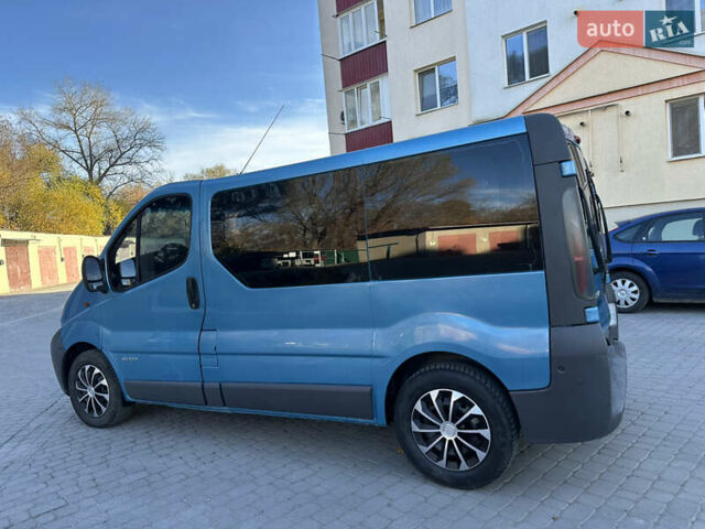 Синий Рено Трафик, объемом двигателя 1.9 л и пробегом 221 тыс. км за 7200 $, фото 2 на Automoto.ua