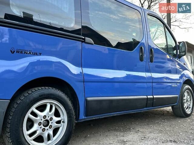 Синій Рено Трафік, об'ємом двигуна 1.9 л та пробігом 390 тис. км за 5950 $, фото 7 на Automoto.ua