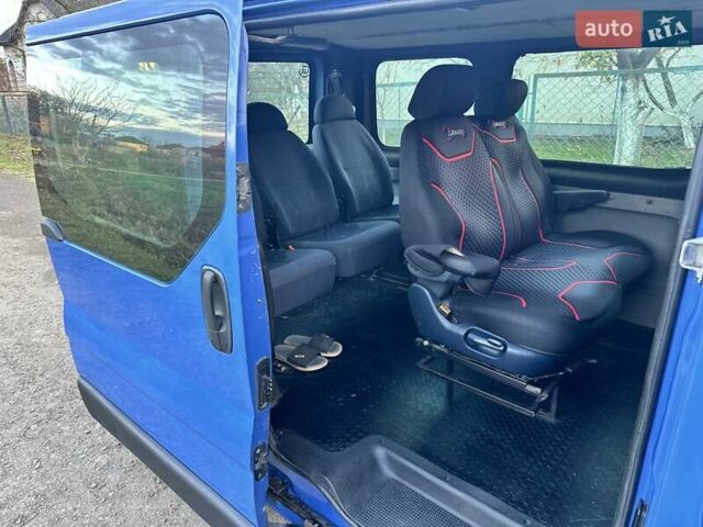 Синій Рено Трафік, об'ємом двигуна 1.9 л та пробігом 390 тис. км за 5950 $, фото 16 на Automoto.ua