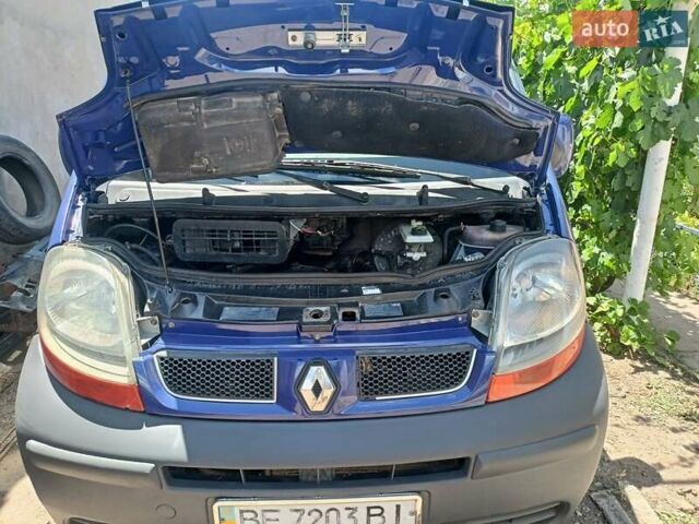Синий Рено Трафик, объемом двигателя 1.87 л и пробегом 455 тыс. км за 6650 $, фото 9 на Automoto.ua