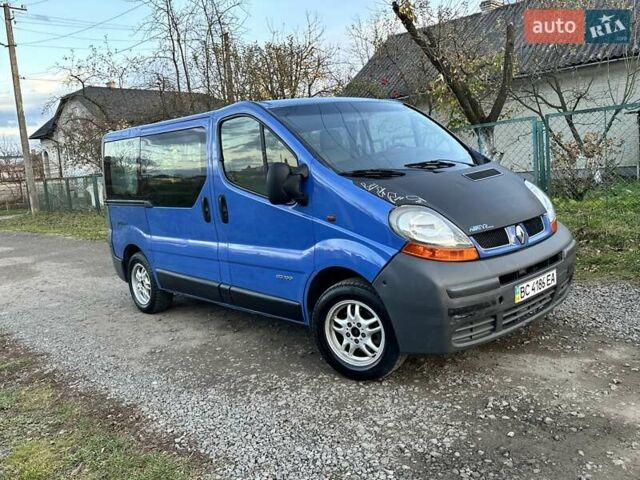 Синій Рено Трафік, об'ємом двигуна 1.9 л та пробігом 390 тис. км за 5950 $, фото 28 на Automoto.ua