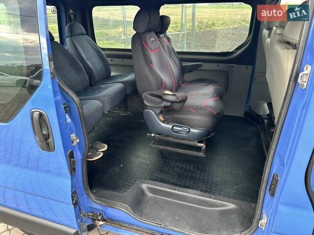 Синій Рено Трафік, об'ємом двигуна 1.9 л та пробігом 390 тис. км за 5950 $, фото 32 на Automoto.ua