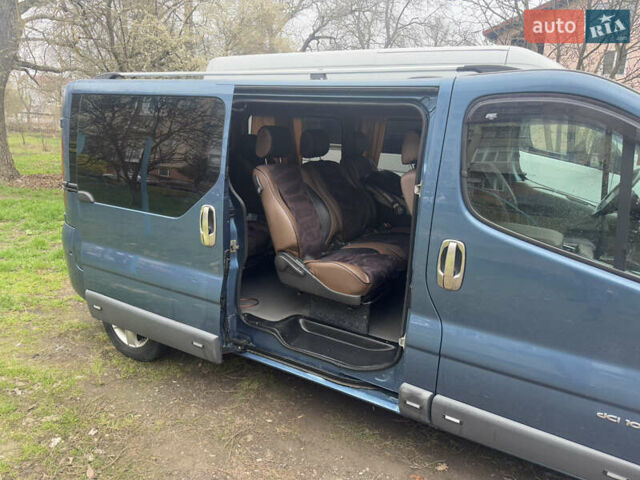 Синій Рено Трафік, об'ємом двигуна 1.9 л та пробігом 550 тис. км за 7900 $, фото 7 на Automoto.ua