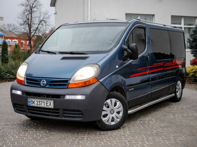 Синій Рено Трафік, об'ємом двигуна 1.9 л та пробігом 400 тис. км за 8200 $, фото 1 на Automoto.ua