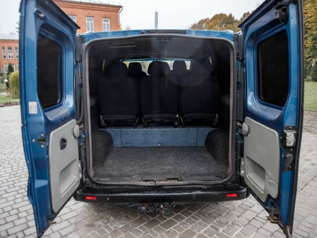 Синій Рено Трафік, об'ємом двигуна 1.9 л та пробігом 400 тис. км за 8200 $, фото 20 на Automoto.ua