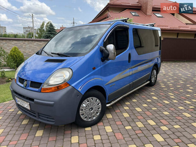 Синий Рено Трафик, объемом двигателя 1.9 л и пробегом 310 тыс. км за 8000 $, фото 42 на Automoto.ua