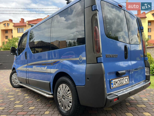 Синий Рено Трафик, объемом двигателя 1.9 л и пробегом 310 тыс. км за 8000 $, фото 67 на Automoto.ua