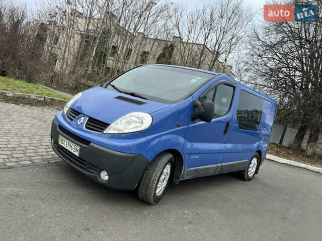 Синий Рено Трафик, объемом двигателя 1.87 л и пробегом 286 тыс. км за 7800 $, фото 1 на Automoto.ua