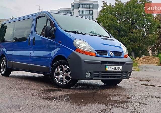 Синій Рено Трафік, об'ємом двигуна 1.87 л та пробігом 270 тис. км за 8950 $, фото 8 на Automoto.ua