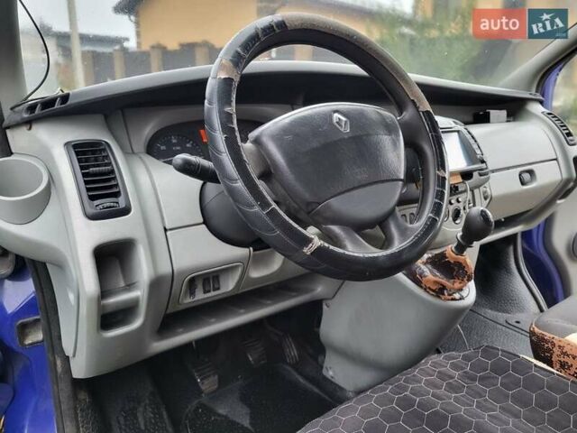 Синій Рено Трафік, об'ємом двигуна 2.46 л та пробігом 330 тис. км за 7500 $, фото 1 на Automoto.ua
