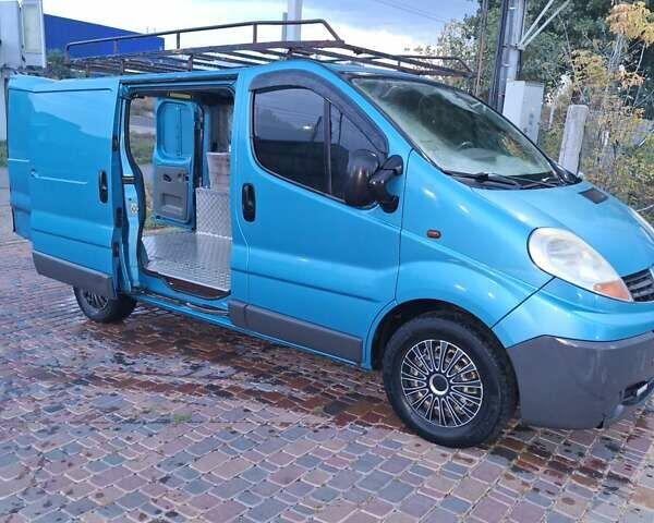 Синій Рено Трафік, об'ємом двигуна 2 л та пробігом 435 тис. км за 5800 $, фото 8 на Automoto.ua