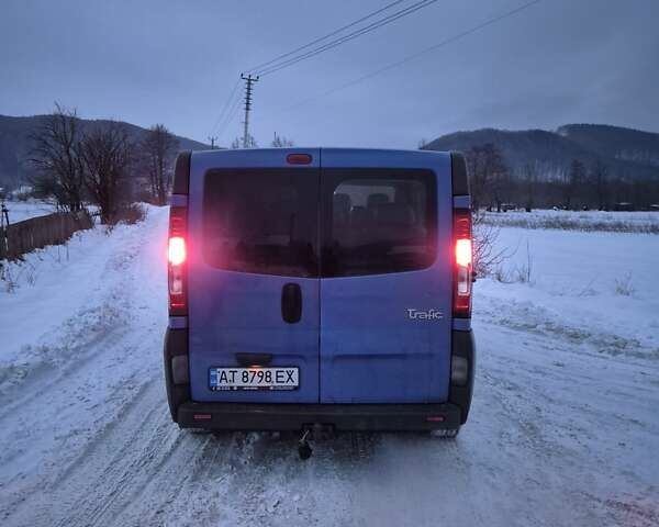 Синий Рено Трафик, объемом двигателя 2 л и пробегом 327 тыс. км за 8800 $, фото 5 на Automoto.ua