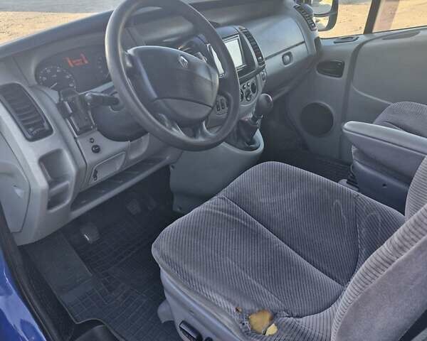 Синий Рено Трафик, объемом двигателя 2 л и пробегом 394 тыс. км за 7187 $, фото 4 на Automoto.ua