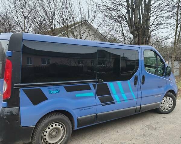 Синий Рено Трафик, объемом двигателя 2 л и пробегом 340 тыс. км за 10000 $, фото 3 на Automoto.ua