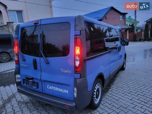 Синій Рено Трафік, об'ємом двигуна 2 л та пробігом 267 тис. км за 9990 $, фото 21 на Automoto.ua