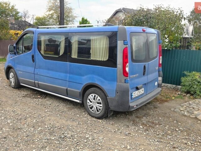 Синій Рено Трафік, об'ємом двигуна 2 л та пробігом 313 тис. км за 8400 $, фото 5 на Automoto.ua