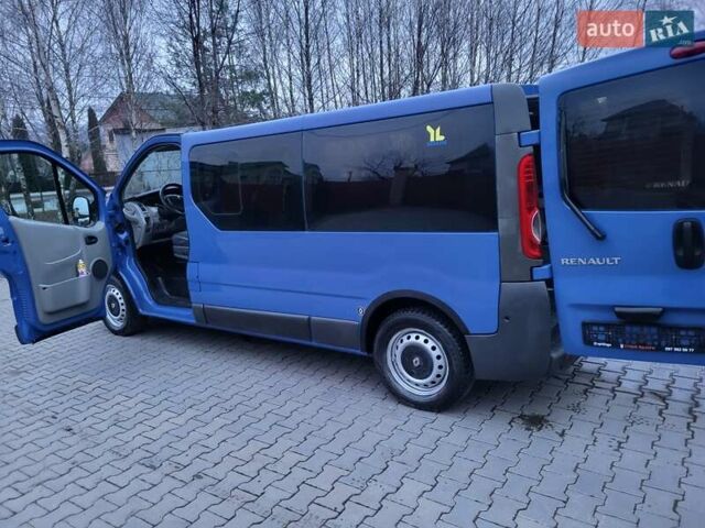 Синій Рено Трафік, об'ємом двигуна 2 л та пробігом 267 тис. км за 9990 $, фото 81 на Automoto.ua