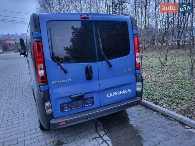 Синій Рено Трафік, об'ємом двигуна 2 л та пробігом 267 тис. км за 9990 $, фото 56 на Automoto.ua
