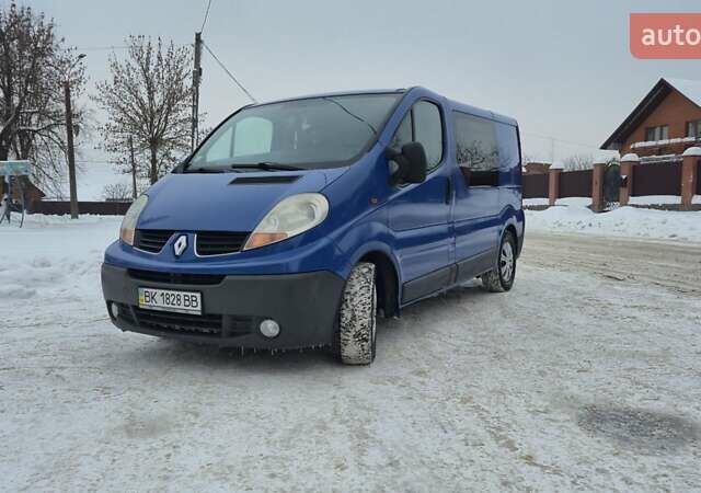 Синий Рено Трафик, объемом двигателя 2 л и пробегом 409 тыс. км за 7900 $, фото 45 на Automoto.ua