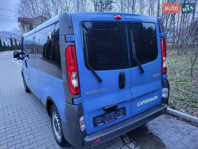 Синій Рено Трафік, об'ємом двигуна 2 л та пробігом 267 тис. км за 9990 $, фото 55 на Automoto.ua