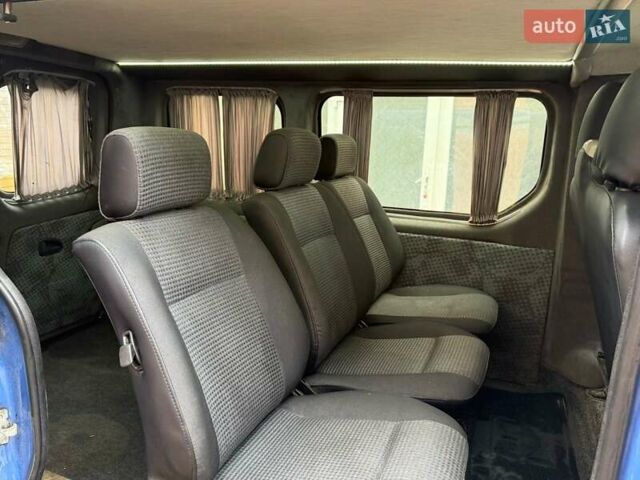 Синий Рено Трафик, объемом двигателя 2 л и пробегом 322 тыс. км за 6500 $, фото 7 на Automoto.ua