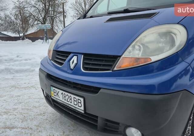 Синий Рено Трафик, объемом двигателя 2 л и пробегом 409 тыс. км за 7900 $, фото 8 на Automoto.ua