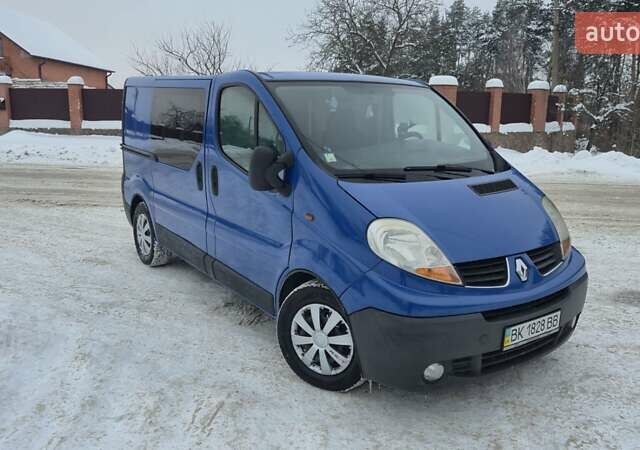 Синий Рено Трафик, объемом двигателя 2 л и пробегом 409 тыс. км за 7900 $, фото 17 на Automoto.ua