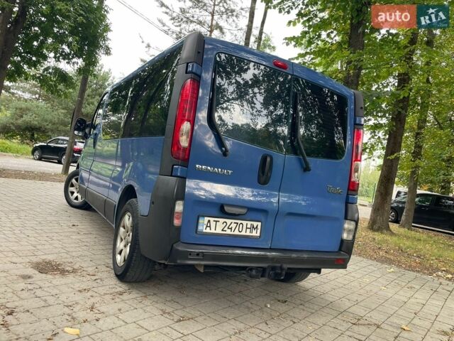 Синий Рено Трафик, объемом двигателя 2 л и пробегом 368 тыс. км за 7500 $, фото 6 на Automoto.ua