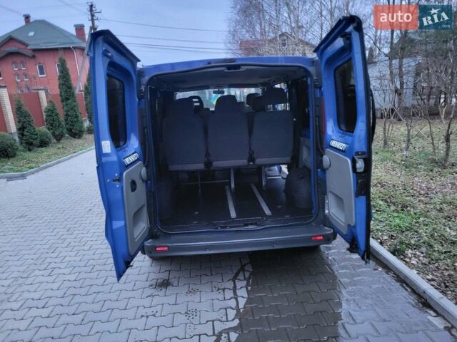 Синій Рено Трафік, об'ємом двигуна 2 л та пробігом 267 тис. км за 9500 $, фото 158 на Automoto.ua