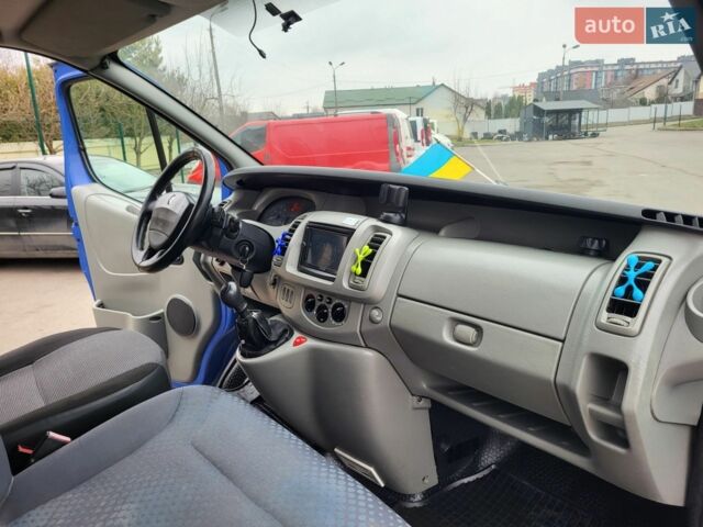 Синій Рено Трафік, об'ємом двигуна 2 л та пробігом 267 тис. км за 9500 $, фото 41 на Automoto.ua
