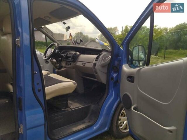 Синий Рено Трафик, объемом двигателя 2 л и пробегом 298 тыс. км за 9300 $, фото 18 на Automoto.ua