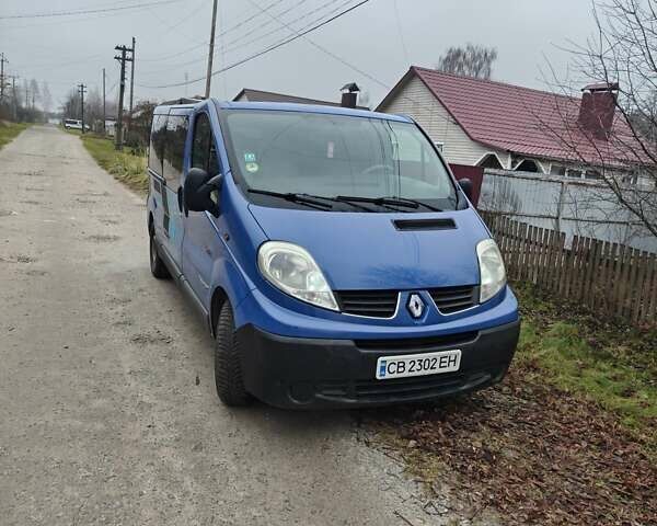 Синий Рено Трафик, объемом двигателя 2 л и пробегом 340 тыс. км за 10000 $, фото 1 на Automoto.ua