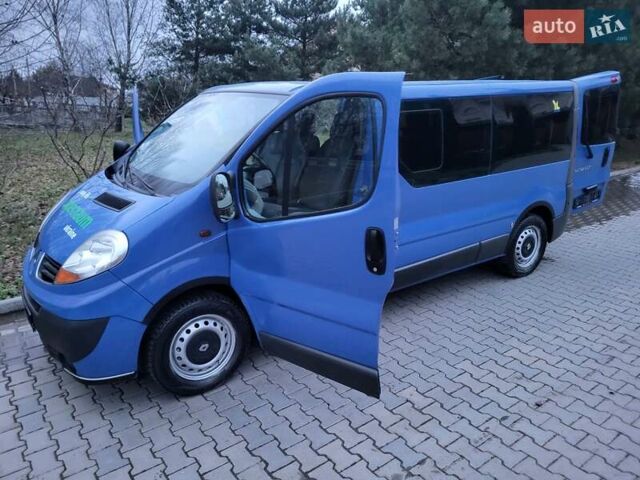 Синий Рено Трафик, объемом двигателя 2 л и пробегом 267 тыс. км за 9850 $, фото 149 на Automoto.ua