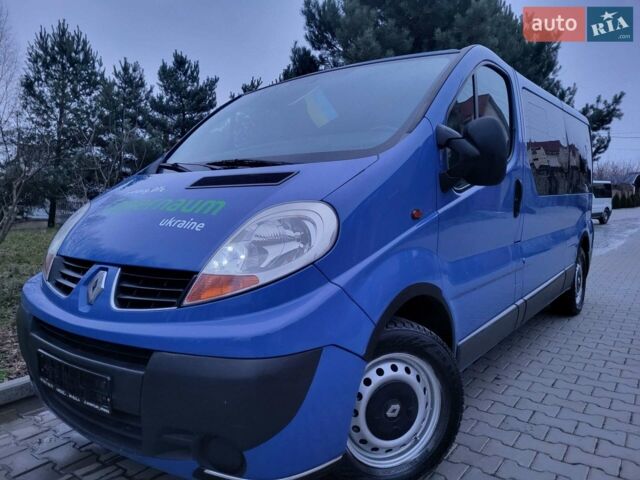 Синій Рено Трафік, об'ємом двигуна 2 л та пробігом 267 тис. км за 9500 $, фото 81 на Automoto.ua