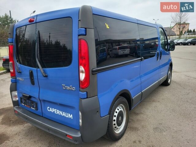 Синій Рено Трафік, об'ємом двигуна 2 л та пробігом 267 тис. км за 9500 $, фото 8 на Automoto.ua