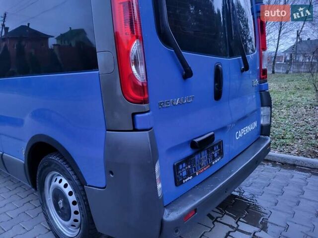 Синій Рено Трафік, об'ємом двигуна 2 л та пробігом 267 тис. км за 9990 $, фото 54 на Automoto.ua