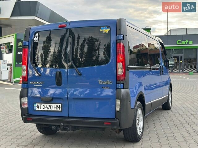 Синій Рено Трафік, об'ємом двигуна 2 л та пробігом 368 тис. км за 9950 $, фото 18 на Automoto.ua